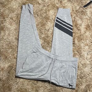 PINK Victoria’s Secret Gray Joggers Size Medium
